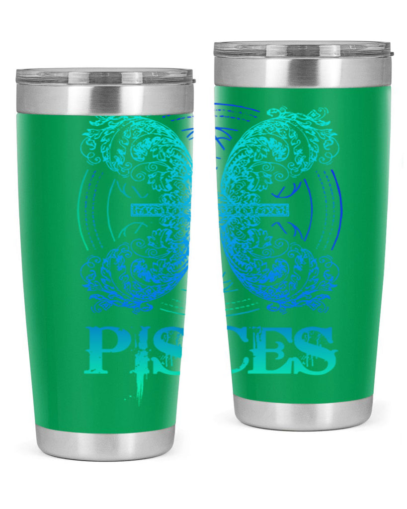 pisces Zodiac 381#- zodiac- Tumbler