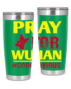 pray for wuhan coronavirus Style 27#- corona virus- Cotton Tank