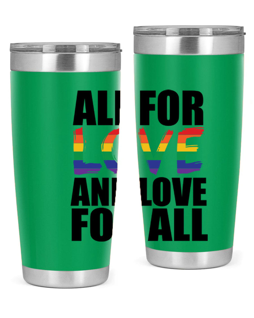 pride love for all 65#- lgbt- Tumbler