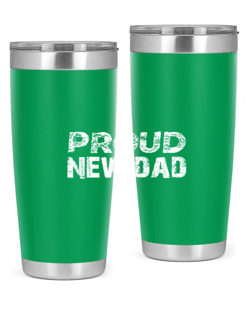 proud new dad 70#- dad- Tumbler