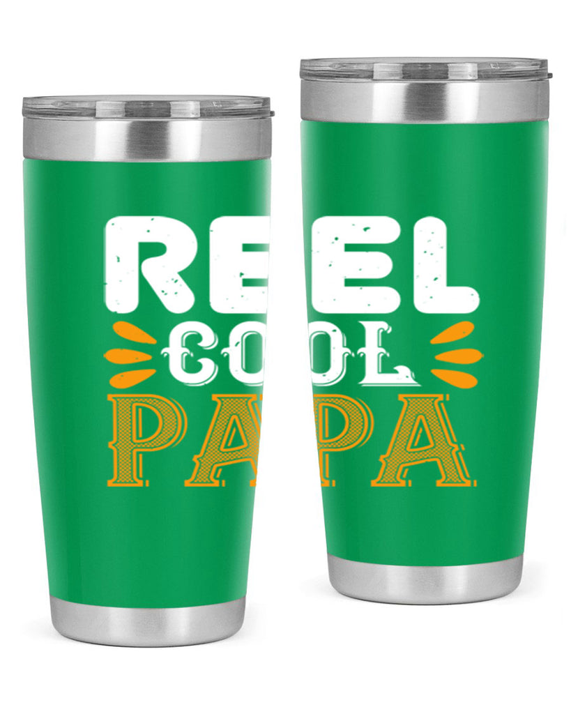 reel cool papa 12#- grandpa - papa- Tumbler