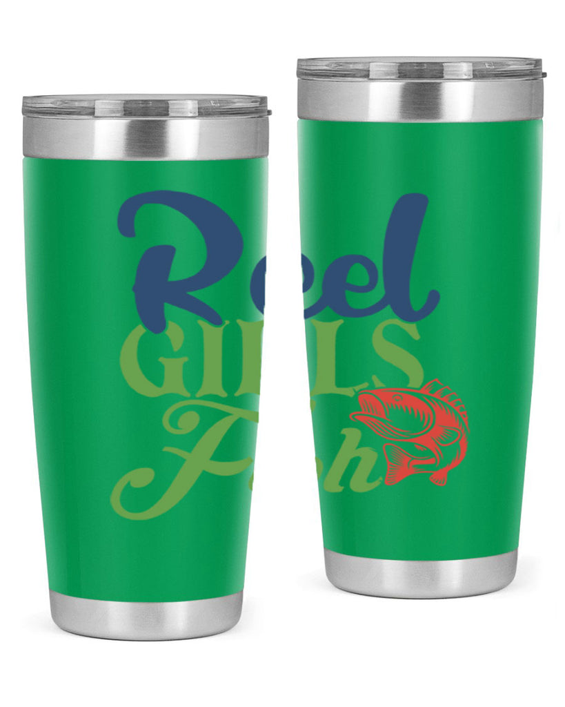 reel girls fish 199#- fishing- Tumbler