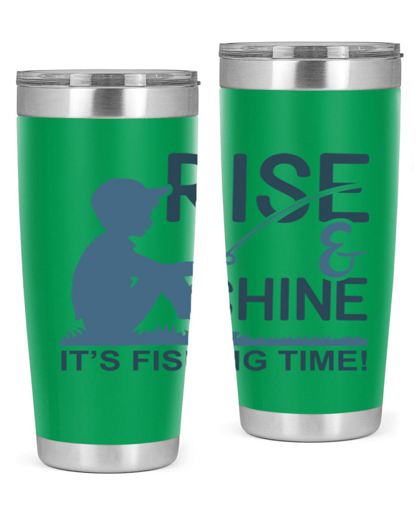 rise shine 41#- fishing- Tumbler