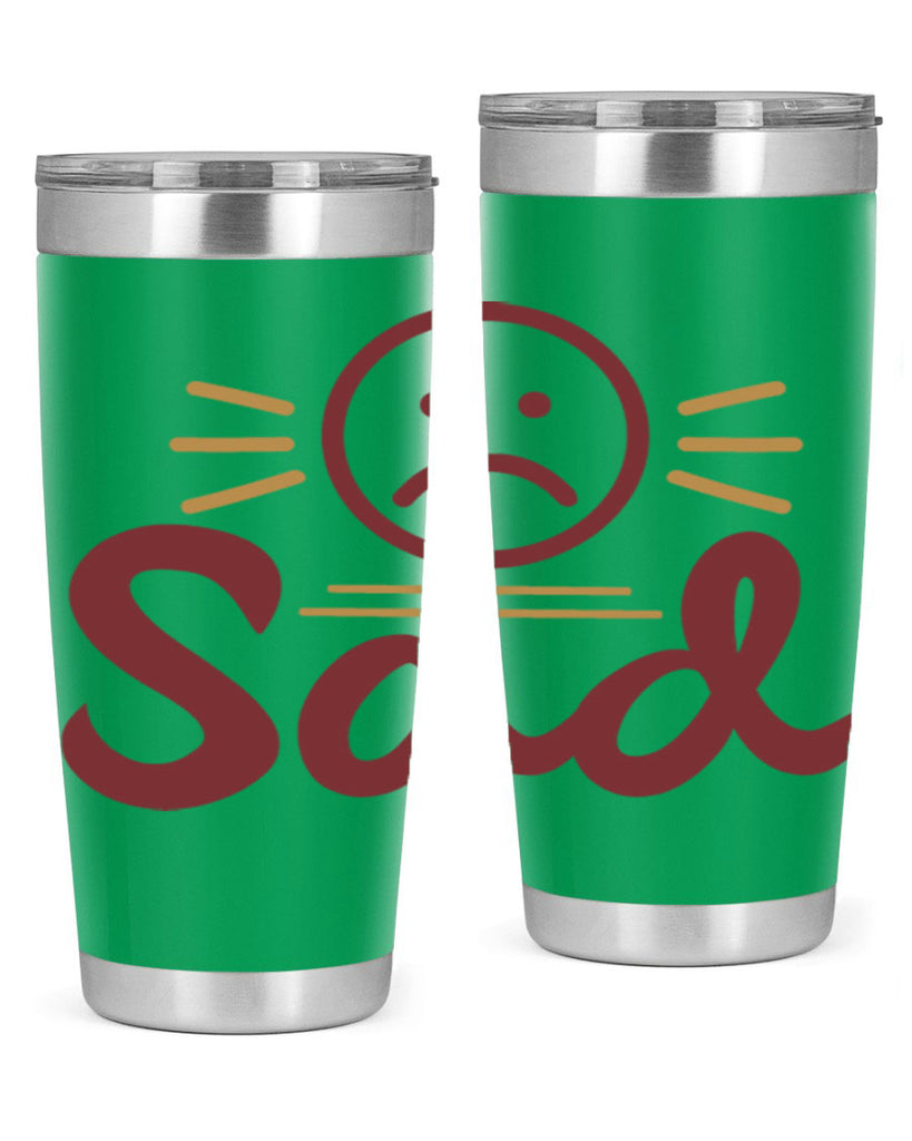 sad 5#- fathers day- Tumbler