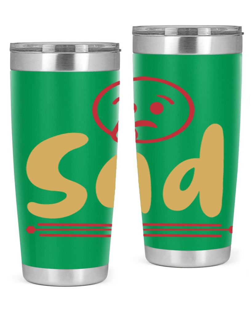 sad 6#- fathers day- Tumbler