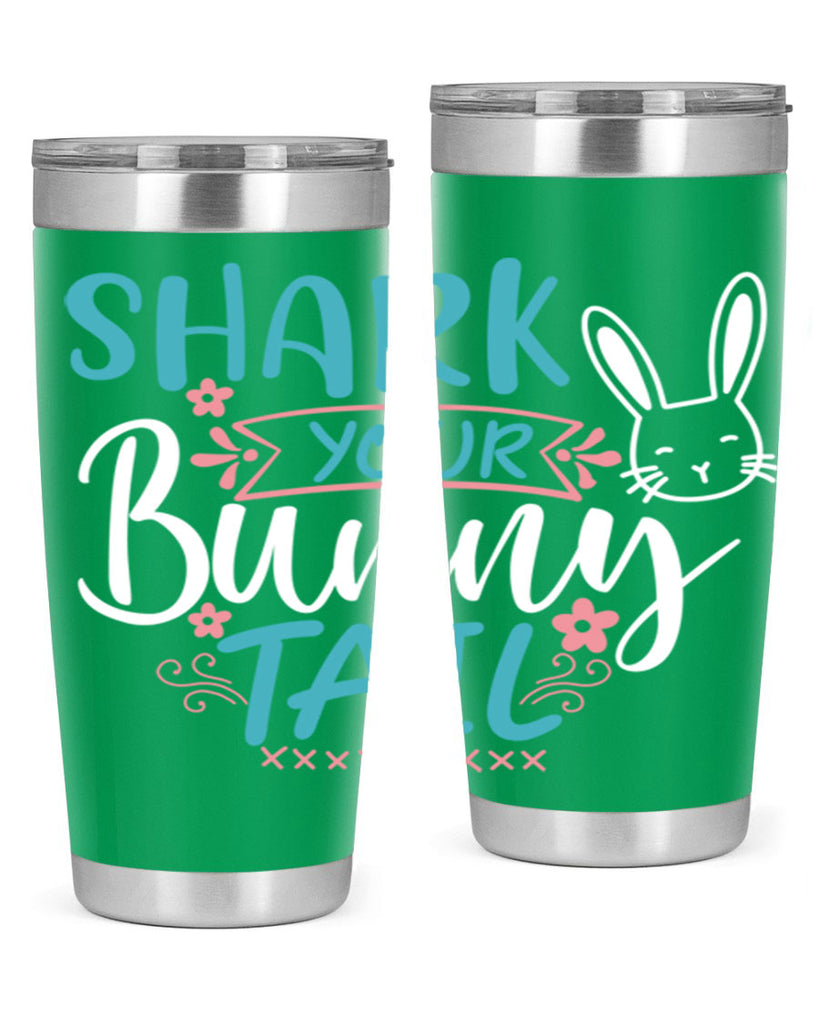 shark your bunny tail 9#- easter- Tumbler