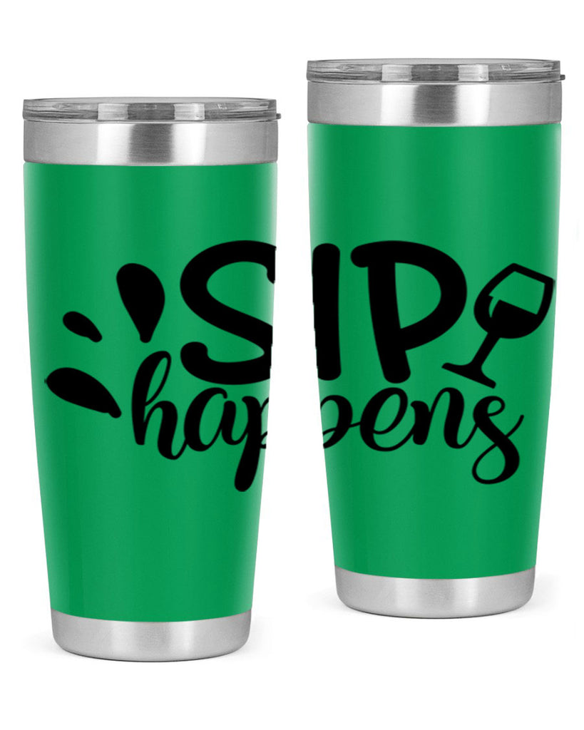 sip happens 162#- wine- Tumbler