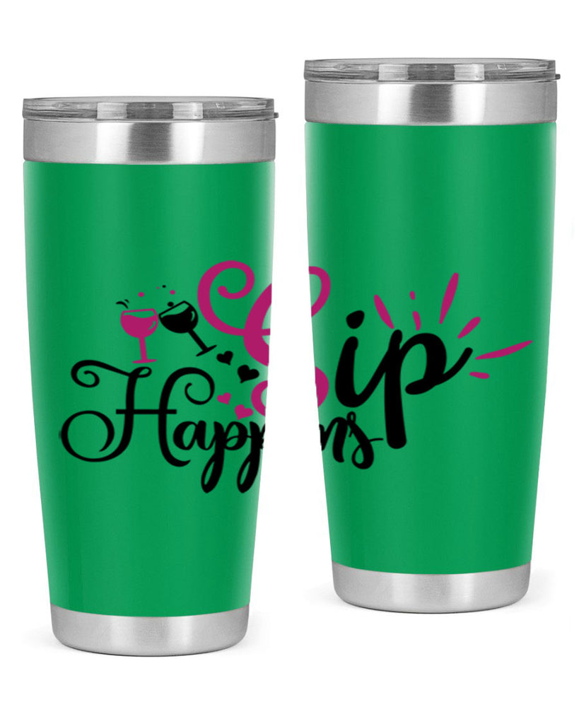 sip happens 163#- wine- Tumbler