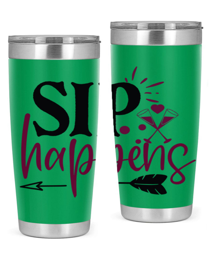 sip happens 164#- wine- Tumbler