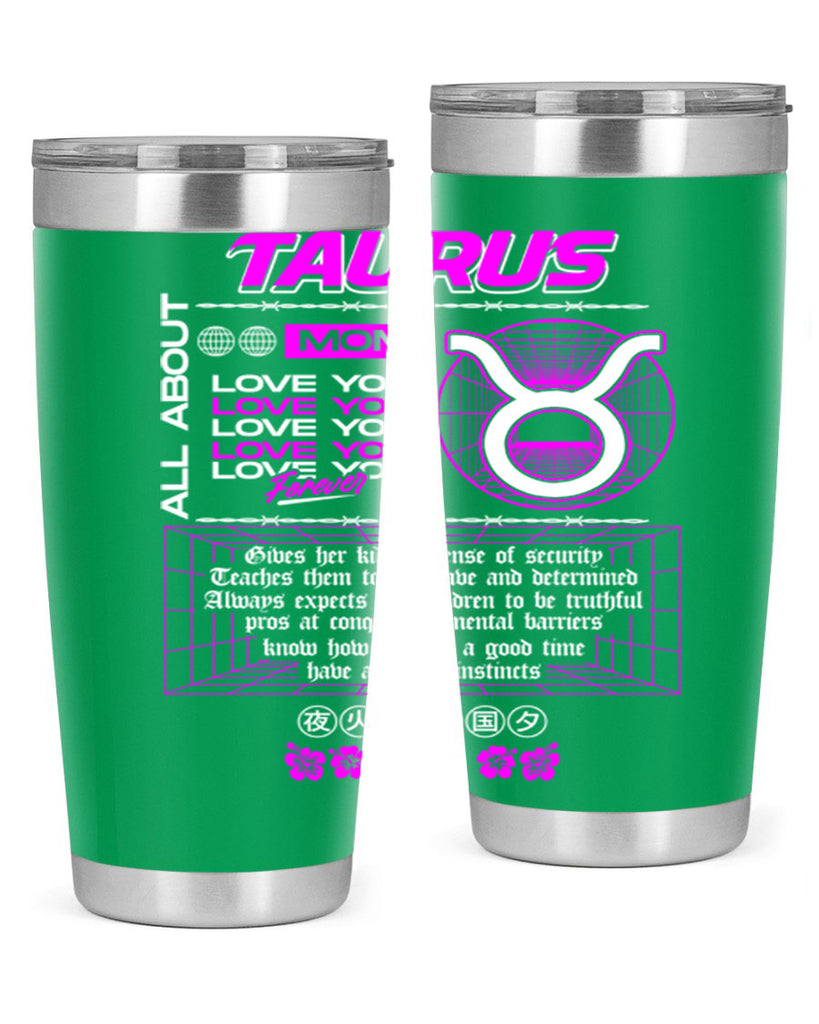 taurus 520#- zodiac- Tumbler