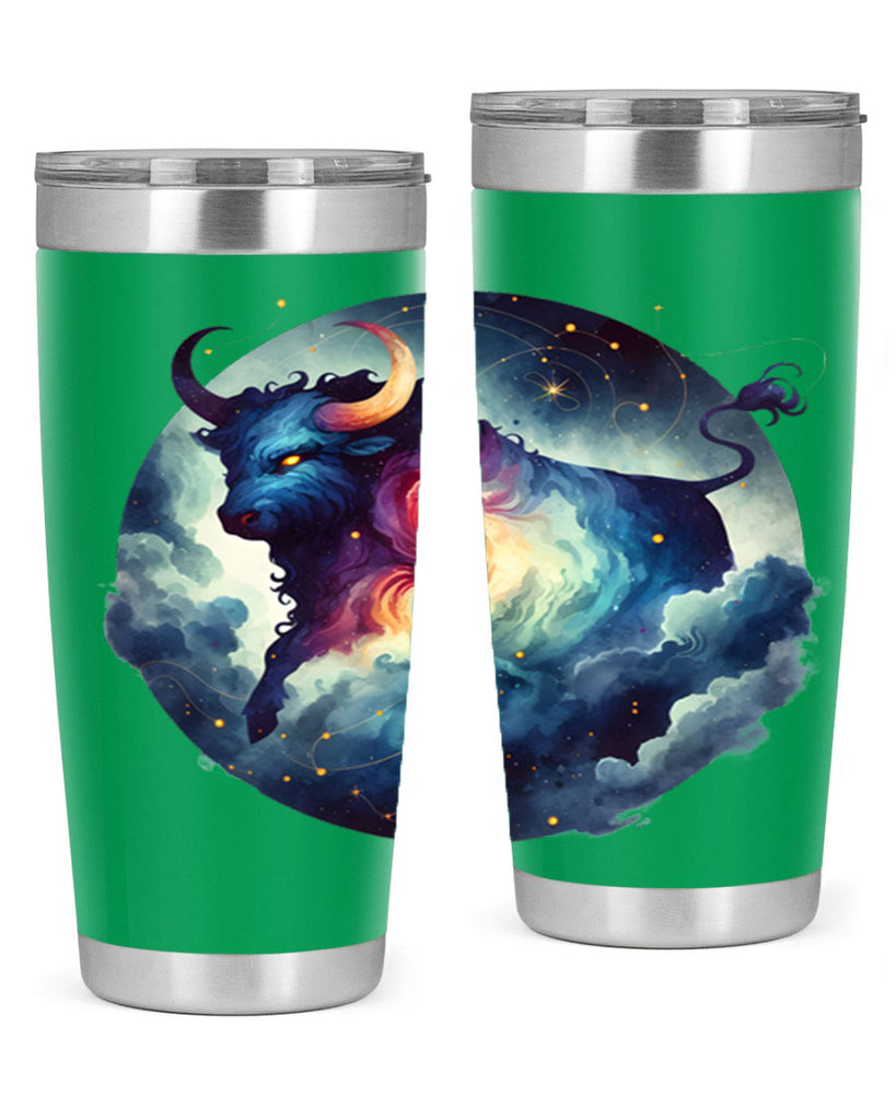 taurus 523#- zodiac- Tumbler