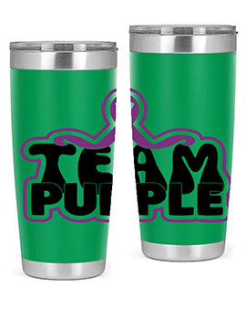 team purple 216#- alzheimers- Tumbler