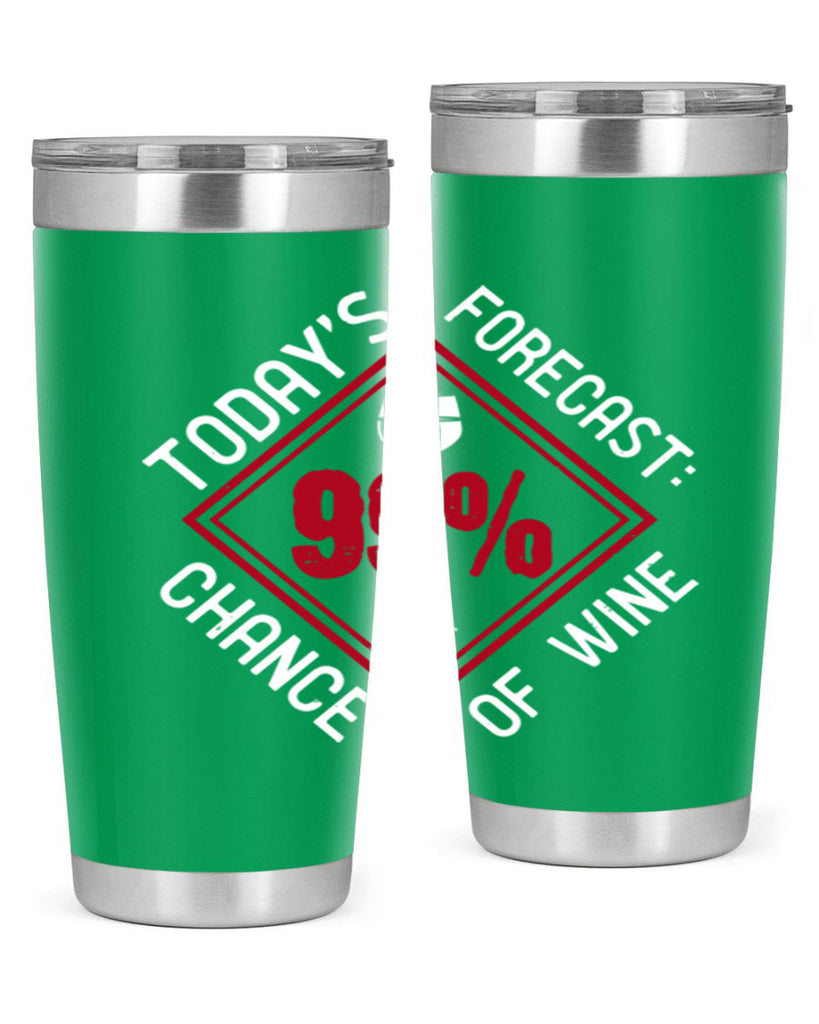 today’s forecast chance of wine of wine 115#- wine- Tumbler