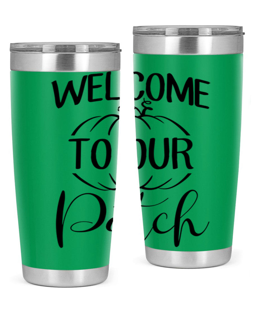 welcome to our patch 632#- fall- Tumbler