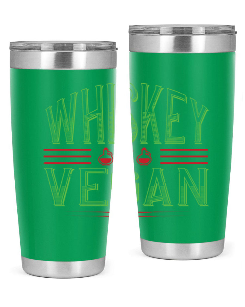 whiskey is vegan 110#- vegan- Tumbler