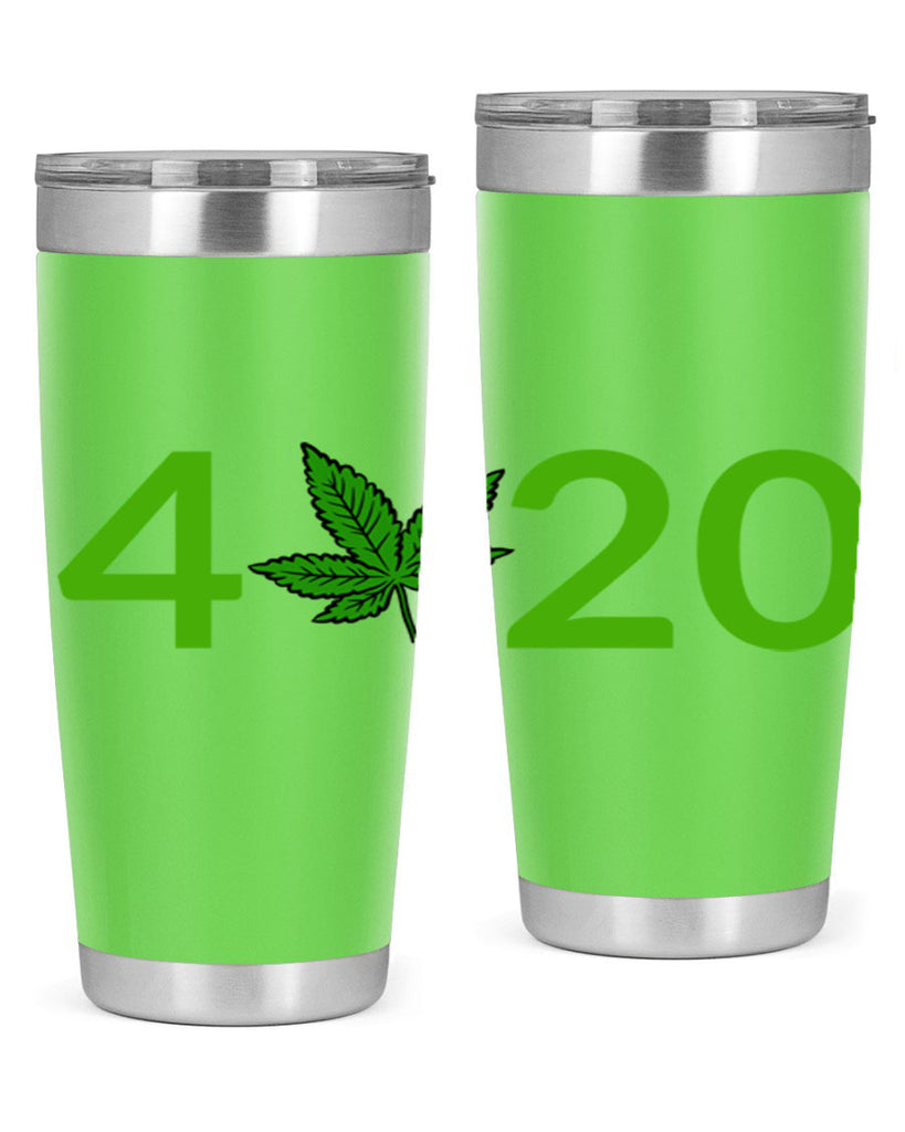 4 cannabis 20#- marijuana- Tumbler