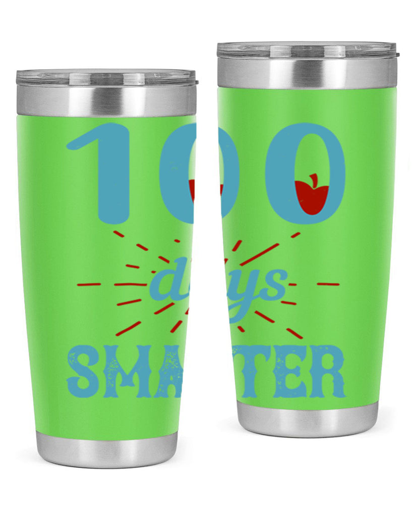 7 days smarter 47#- 100 days of school- Tumbler