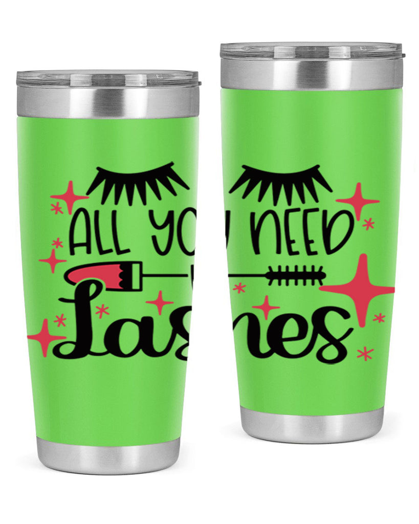 All You Need Is Lashes Style 145#- make up- Tumbler