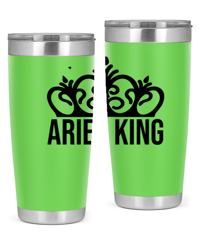 Aries king 107#- zodiac- Tumbler