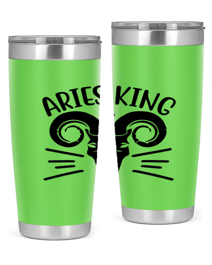 Aries king 109#- zodiac- Tumbler