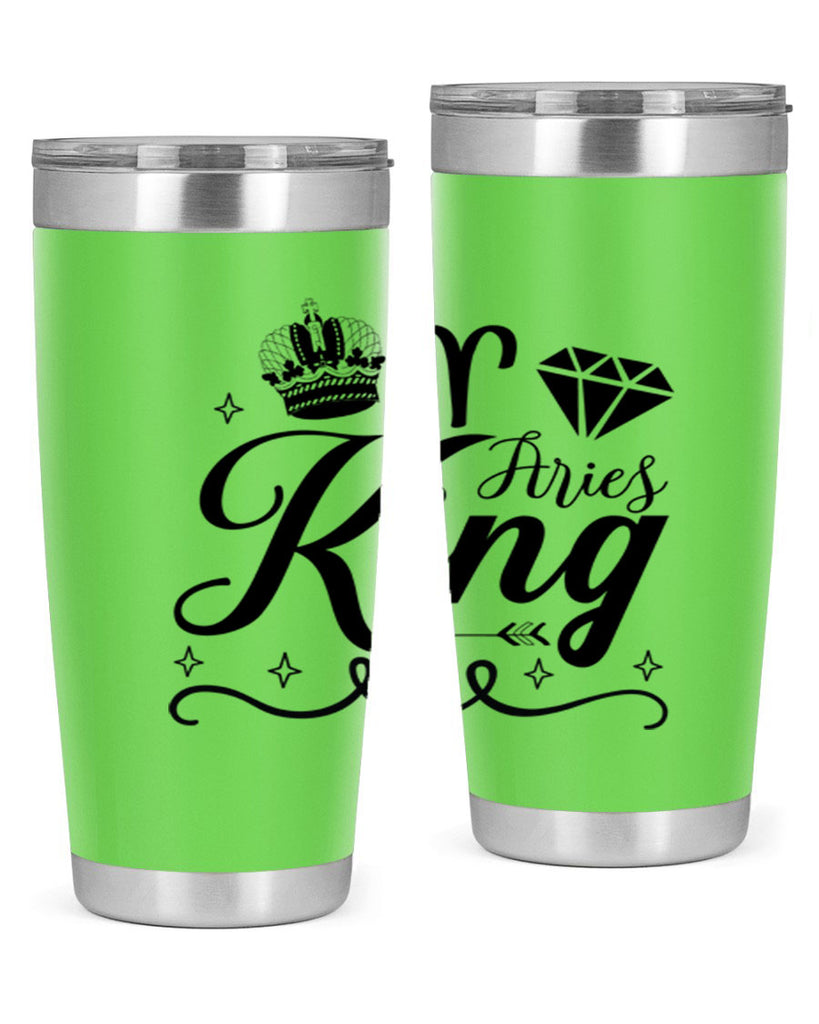 Aries king 111#- zodiac- Tumbler