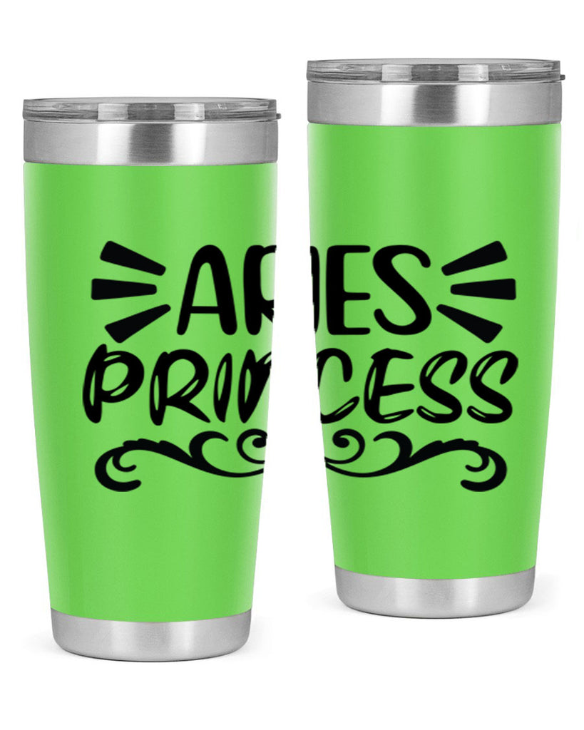 Aries princess 117#- zodiac- Tumbler