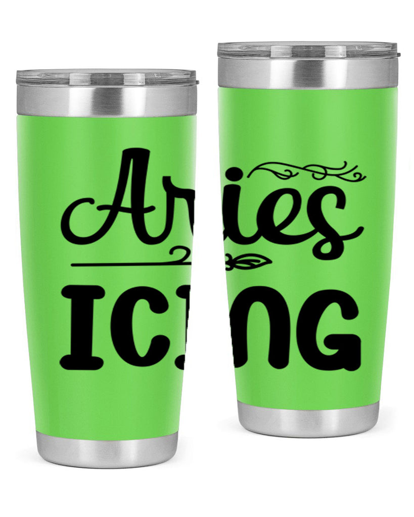 Ariesicing 106#- zodiac- Tumbler