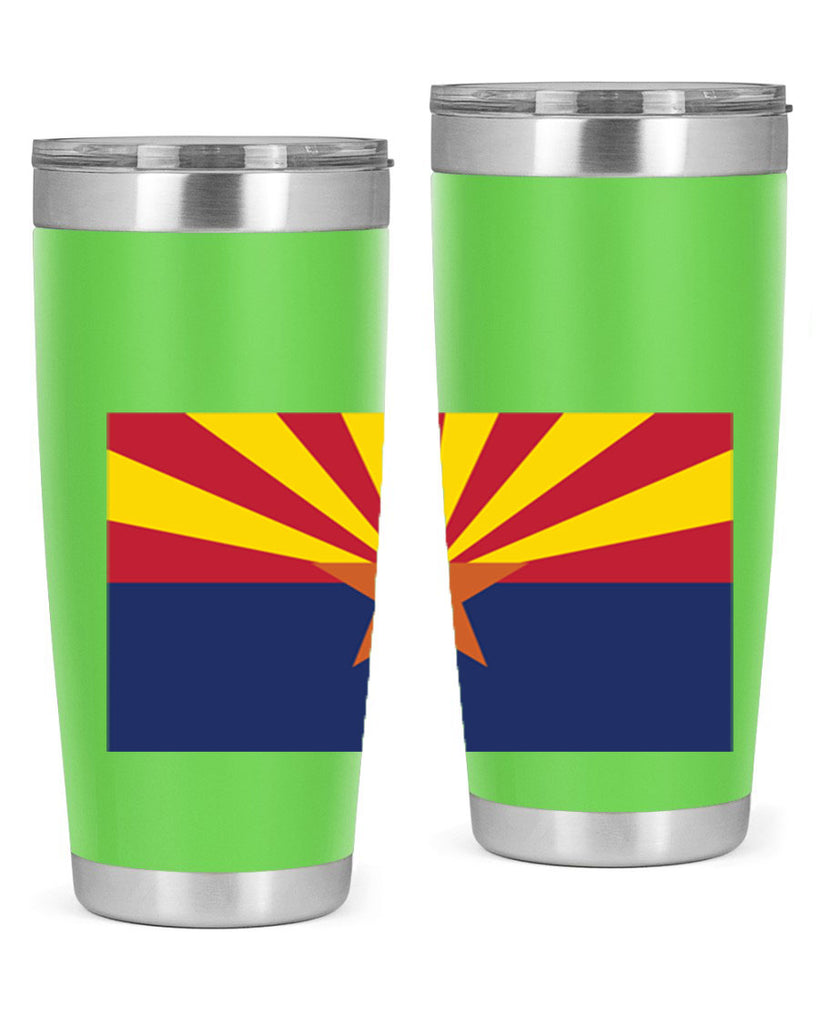 Arizona 49#- Us Flags- Tumbler