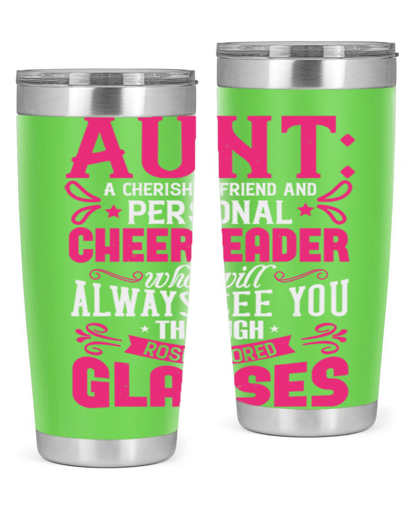 Aunt A cherished friend and personal cheerleader Style 70#- aunt- Tumbler