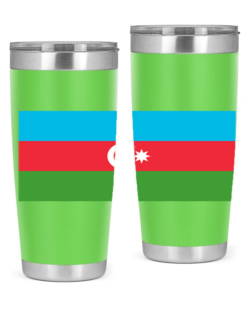 Azerbaijan 187#- world flags- Tumbler