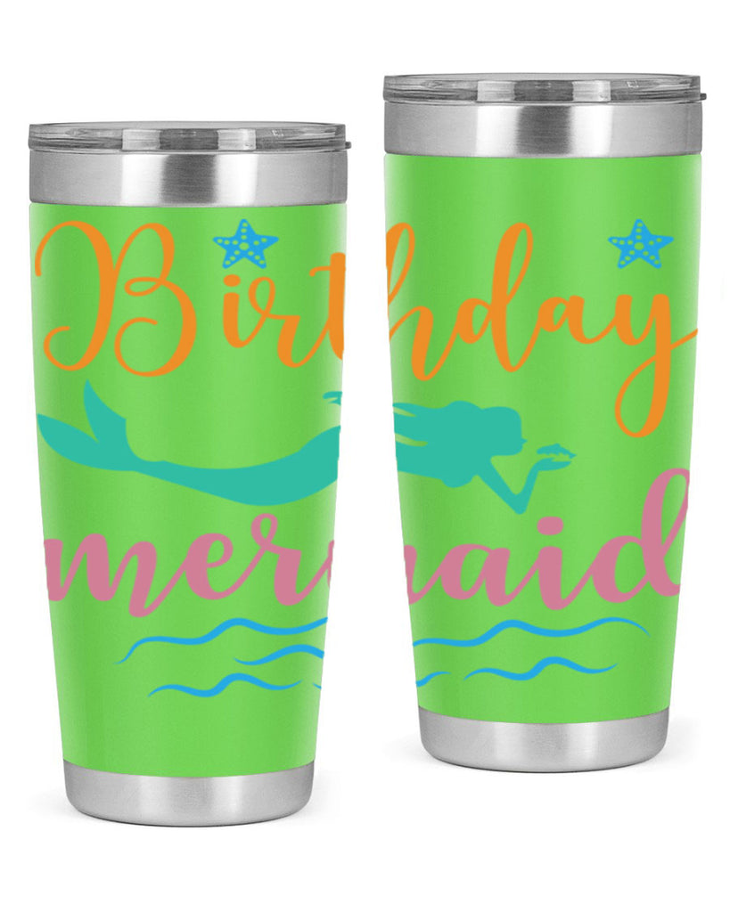 Birthday Mermaid Design 79#- mermaid- Tumbler