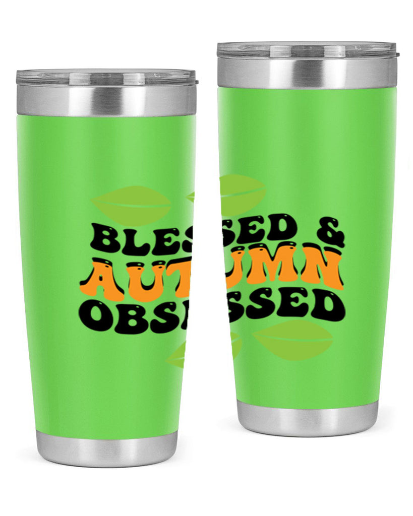 Blessed Autumn Obsessed 48#- fall- Tumbler
