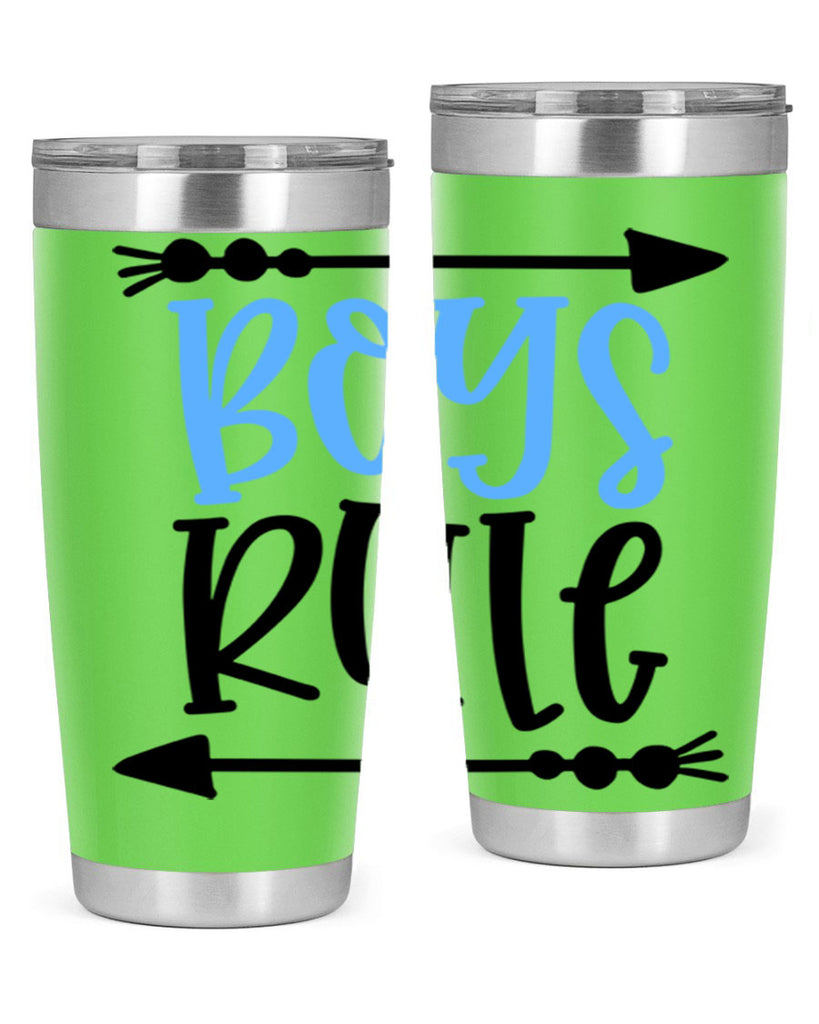 Boys Rule Style 108#- baby- tumbler