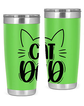 Cat Dad Style 81#- cat- Tumbler