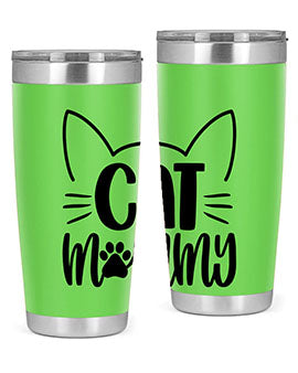 Cat Mommy Style 88#- cat- Tumbler