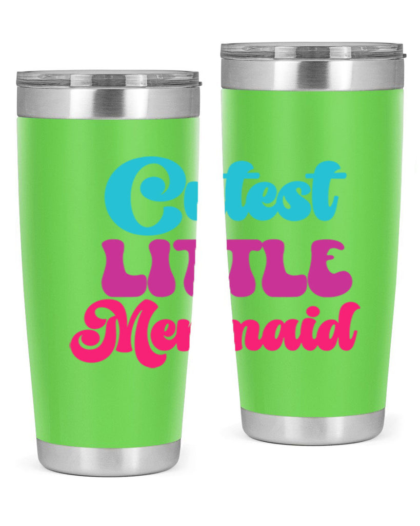 Cutest Little Mermaid 90#- mermaid- Tumbler