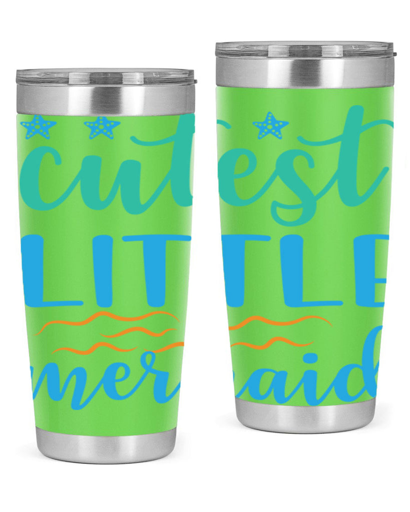 Cutest Little Mermaid Design 97#- mermaid- Tumbler