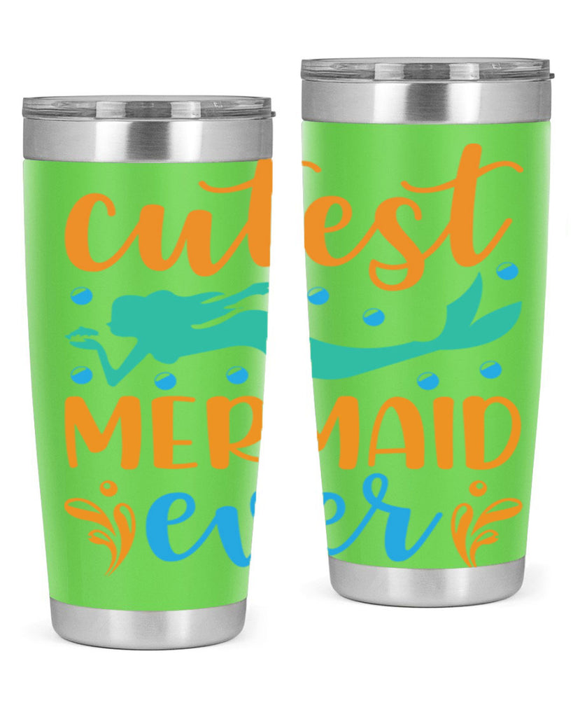 Cutest Mermaid Ever Design 102#- mermaid- Tumbler