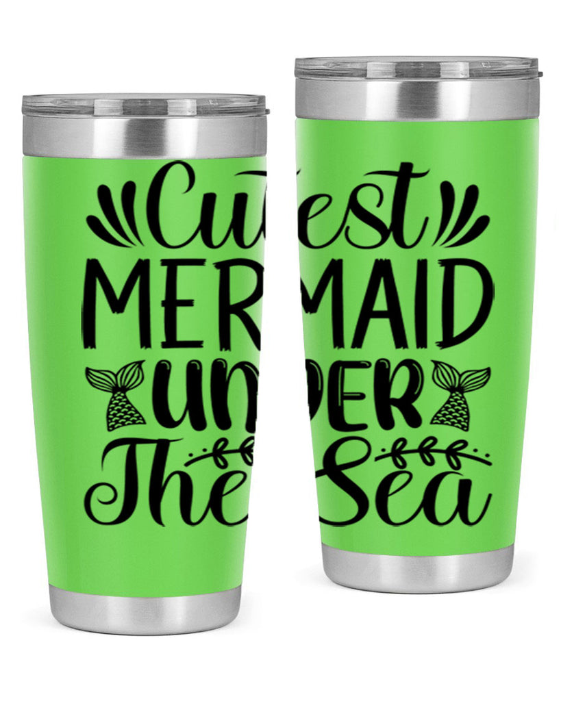 Cutest Mermaid Under The Sea 108#- mermaid- Tumbler