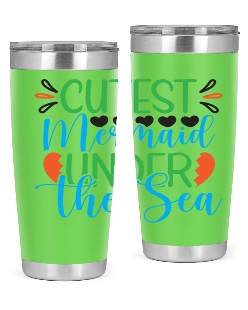 Cutest Mermaid Under The Sea 109#- mermaid- Tumbler