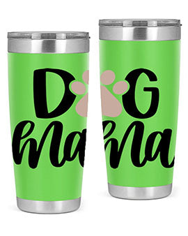 Dog Mama Style 28#- dog- Tumbler