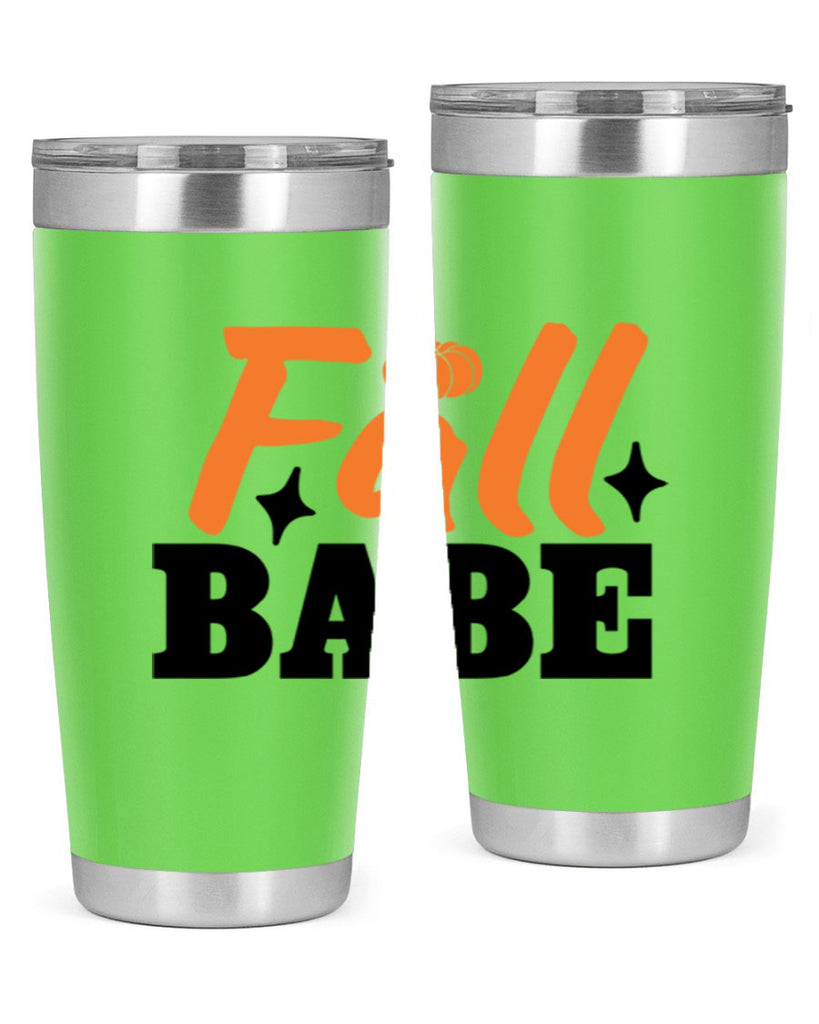 Fall Babe 89#- fall- Tumbler