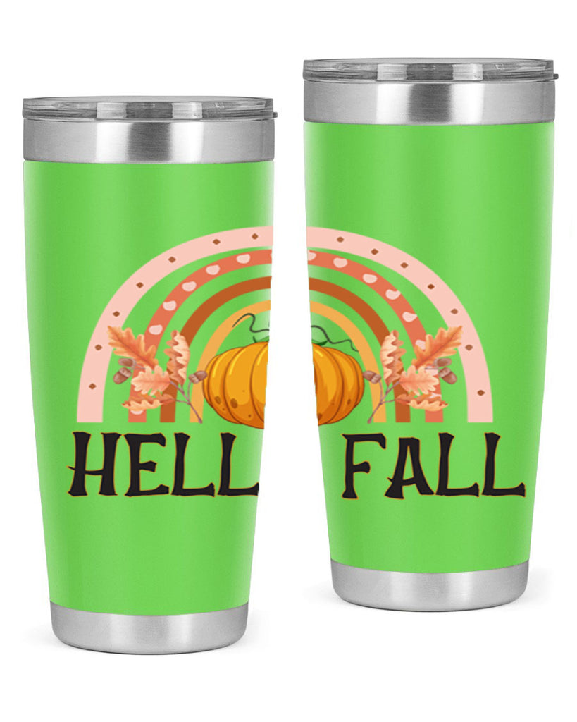 Fall Boho Rainbow 91#- fall- Tumbler