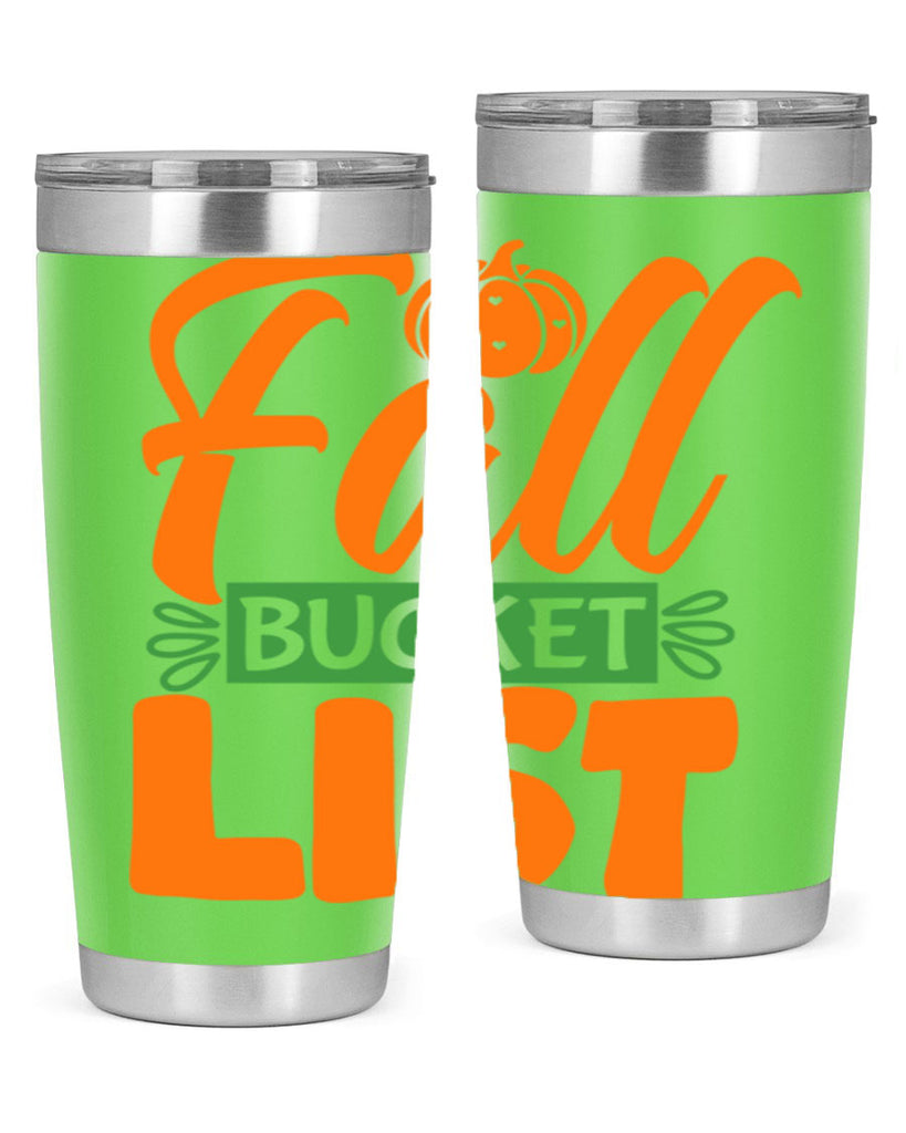 Fall Bucket List 93#- fall- Tumbler