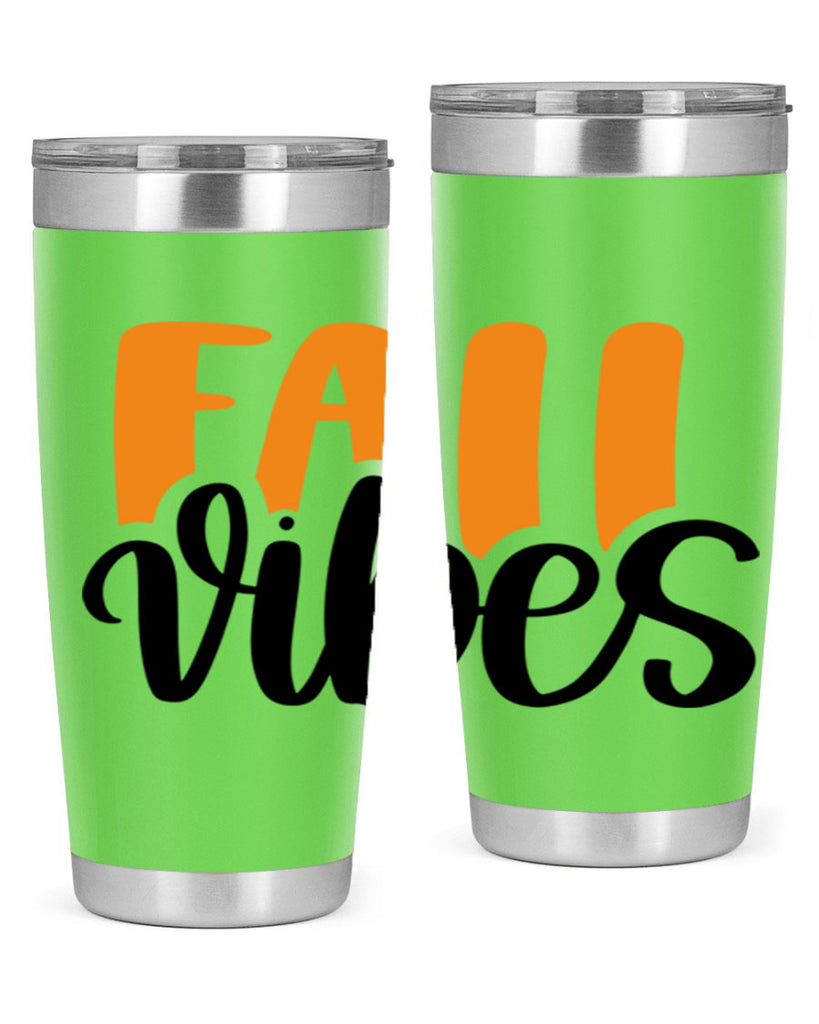 Fall Vibes 487#- fall- Tumbler
