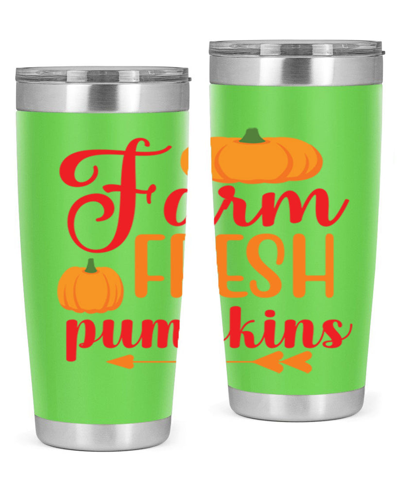 FarmFreshPumpkins 177#- fall- Tumbler