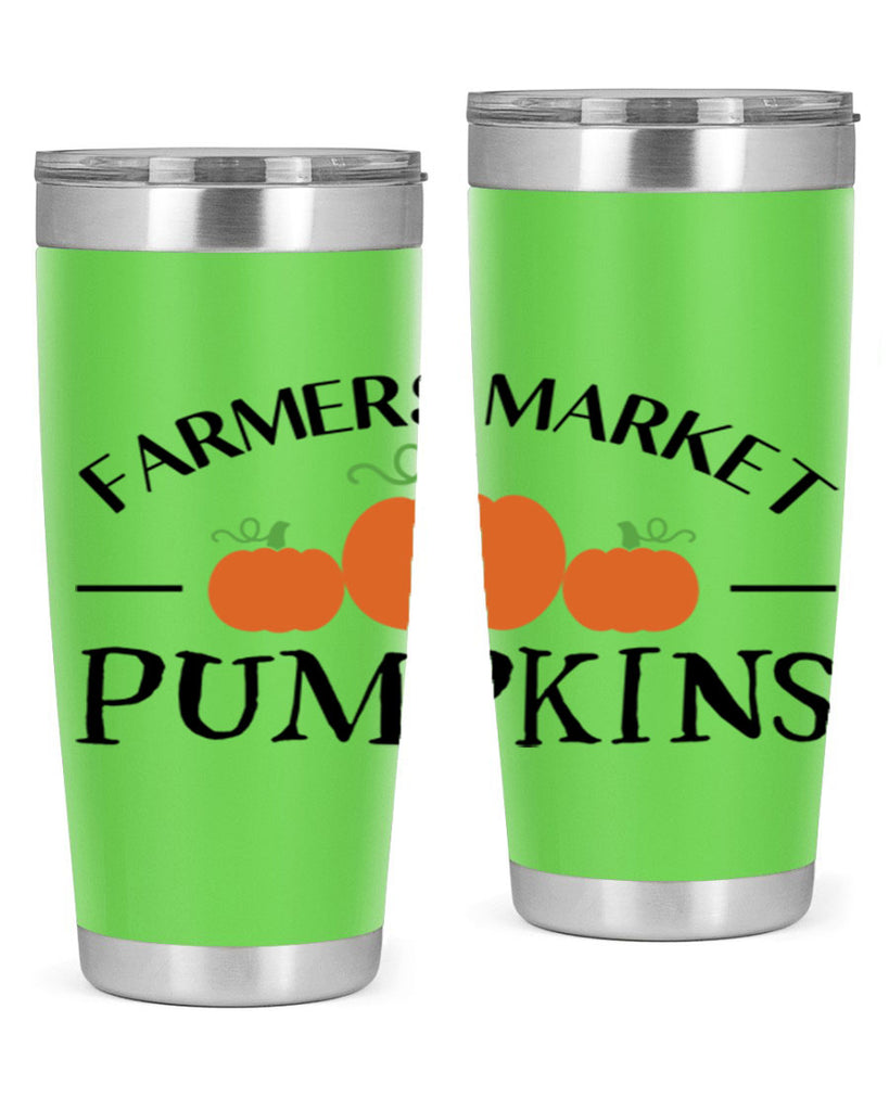 Farmers Market Pumpkins 178#- fall- Tumbler