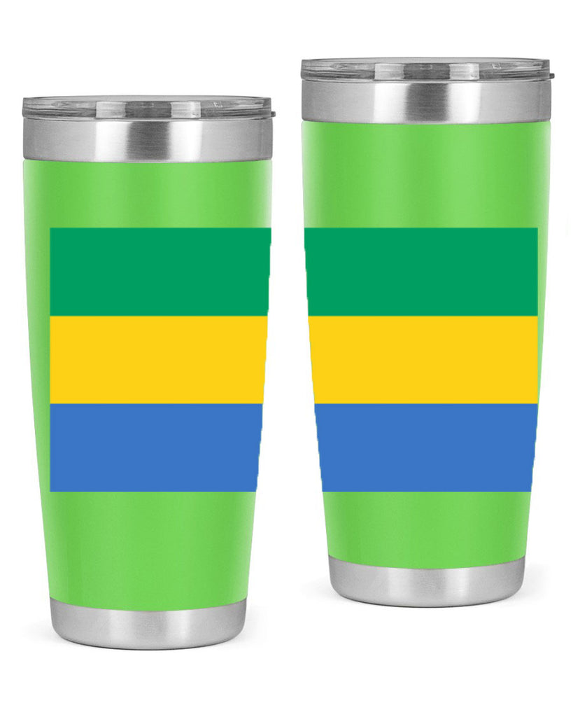 Gabon 136#- world flags- Tumbler