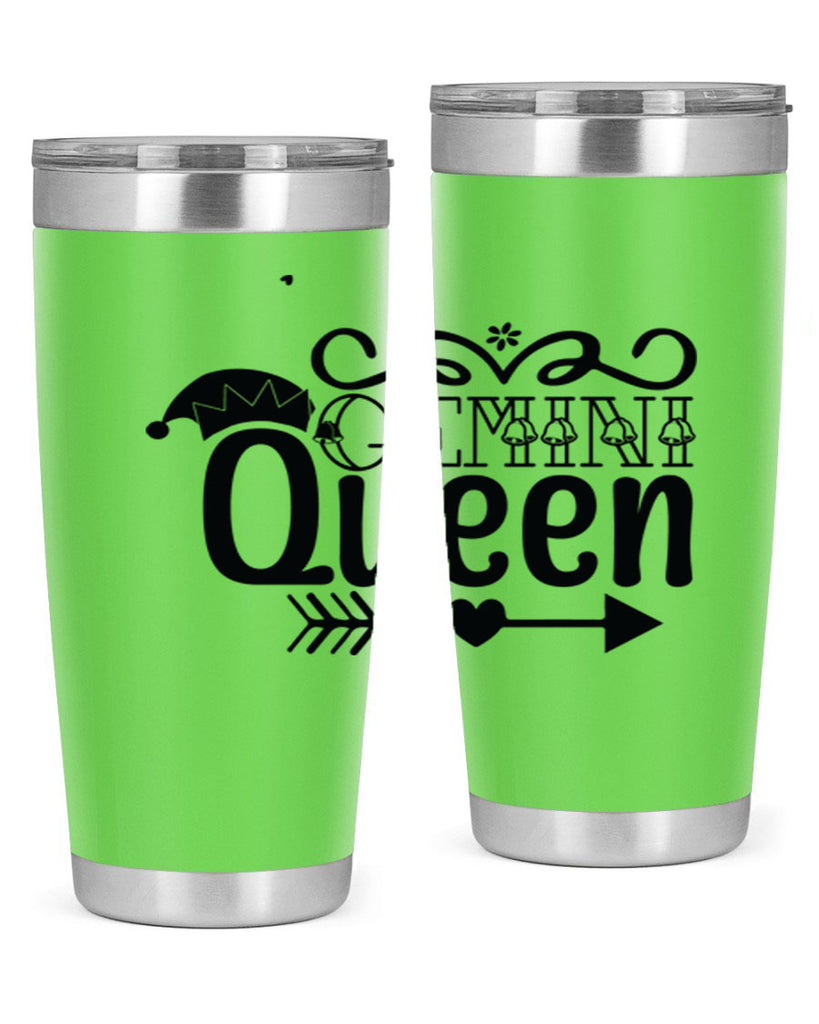 Gemini queen 230#- zodiac- Tumbler