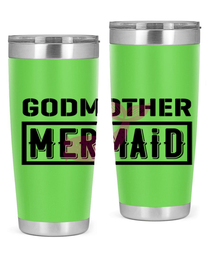 Godmother mermaid 196#- mermaid- Tumbler